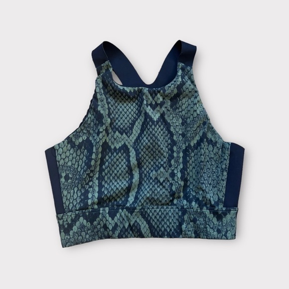 Varley Snake Print Bra and Leggings Set - Picture 2 of 8